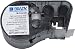 Brady Self-Laminating Vinyl Label Tape (M-143-427) - Black on White, Translucent Tape - Compatible with BMP41, BMP51, and BMP53 Label Makers - 1.25