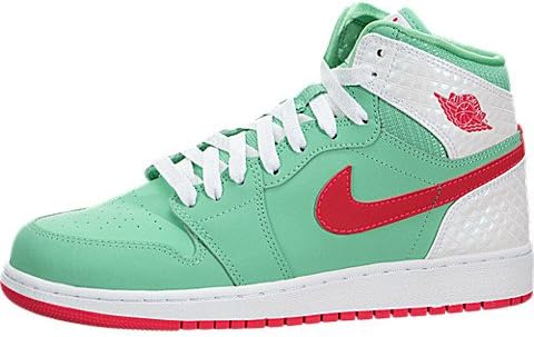 Jordan Gradeschool 1 Retro High GG Verde/White/Infrared 332148-329 5.5
