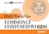 Daily Warm-ups For Commonly Confused Words (Daily Warm-Ups English/Language Arts Series Ser) (Daily Warm-Ups English/Language Arts Series Ser)