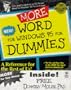 More Word for Windows 95 for Dummies
