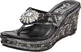 Grazie Womens Zoey Wedge Sandal Sandal