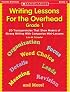 Writing Lessons for the Overhead: Grade 1: 20 Transparencies That Show Models of Strong Writing With Companion Mini-Lessons (Scholastic Teaching Strategies)