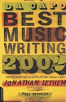 Da Capo Best Music Writing 2002: The Year's Finest Writing on Rock, Pop, Jazz, Country, & More