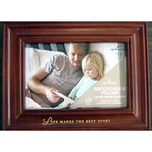 Hallmark Frames FRT1013 Life Makes the Best Story 4 X 6 Recordable Frame