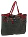 Prada Women's Crochet Handbag, Verde/Bordeaux