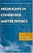 Search : Highlights in Condensed Matter Physics: Proceedings of the Apctp-Ictp Joint International Conference : Seoul, Korea12-16 June 1998