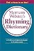 Merriam-Webster's Rhyming Dictionary