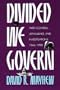 Divided We Govern: Party Control, Lawmaking, and Investigations, 1946-1990