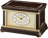 Seiko Emblem Clock & Jewelry Box With Inlay Case Decoration