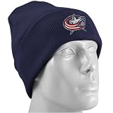 Reebok Columbus Blue Jackets Navy Blue Watch Knit Beanie