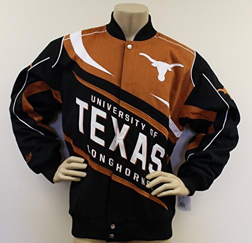 University of Texas Longhorns Kick-Off Twill Full Button Jacket