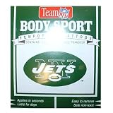 New York Jets NFL Body Sport Temporary Tattoos