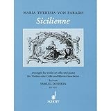 Sicilienne for Violin (or Violoncello) and Piano