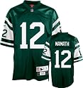 Joe Namath Reebok EQT Replithentic Throwback New York Jets Youth Jersey