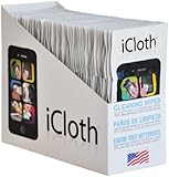 iCloth Touchscreen Cleaning Wipes (iC3x50) for Tablets, Smartphones, eReaders, Laptops, Desktops & Screen Protectors (150 pre-moistened individual wipes) - Performance guaranteed