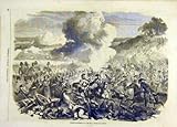 Silistrie Valentin Battle Fight French Print 1854 Silistrie Valentin Battle Fight French Print 1854
