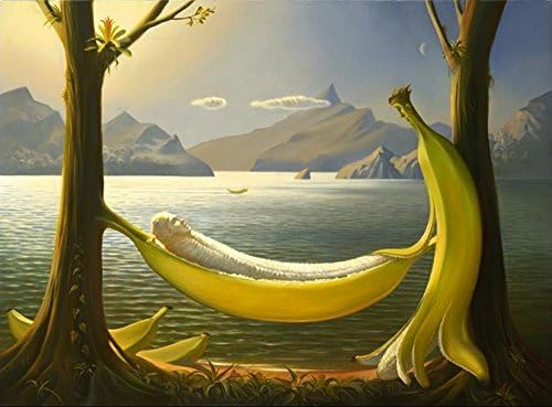 Kush Vladimir, titulo: platanos , LITHOGRAPHY TECNIQUE 38X28 cmts . PAPER BFK France (WATERMARK) edition 100
