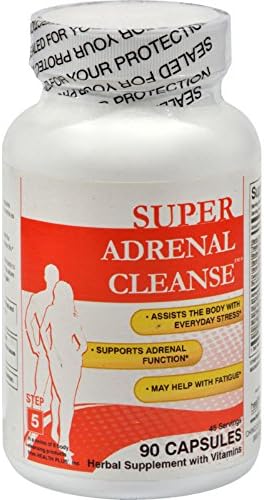 2Pack! Health Plus Adrenal Cleanse - 90 Capsules