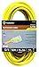 Southwire 2588SW Outdoor Extension Cord- 12/3 American Made SJTW Heavy Duty 3 Prong Extension Cord- Great for Commercial Use, Gardening, and Major Appliances (50 Foot- Yellow)