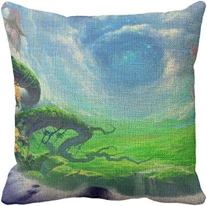 LetterT Color Linen Throw Pillow Case Landscape 18 X 18 Pillow Case Rustic Chic Decor