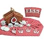 Ladybug Tea Set Basket