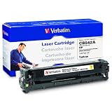 Verbatim HP CB542A Color LaserJet CP1515N, CP1518ni, CP1215, CM1312MFP Replacement Cartridge (96967) Yellow