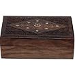 Antique Jewelry Box Handmade in Wood (wc446a)