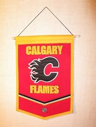 Calgary Flames - NHL Hockey Traditions Banner (Pennants)