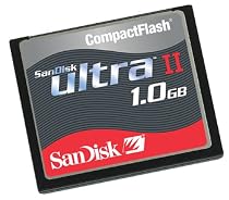 SanDisk SDCFH-1024-901 1 GB Ultra II CompactFlash Card (Retail Package)