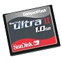 SanDisk SDCFH-1024-901 1 GB Ultra II CompactFlash Card (Retail Package)