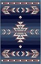 Home Dynamix Premium Native American Southwestern 2' x 3' Area Rug Blue