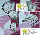 Affinity Ladies Avt Pink Golf Club Set w460cc Over Size Driver & Free Putter Regular or Petite Length; Fast Shipping