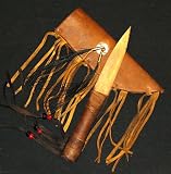 Native American Navajo Indian Bone Dagger Knife Sheath