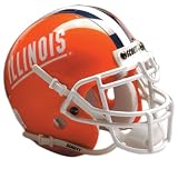 Schutt Collectible Mini Football Helmet (Illinois)