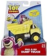 Lotso Mini-Figure + Dump Truck: Toy Story Pull & Go Vehicle Series