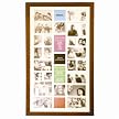 Memoirs Collage Frame - Walnut (18x34")