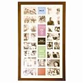 Memoirs Collage Frame - Walnut (18x34")
