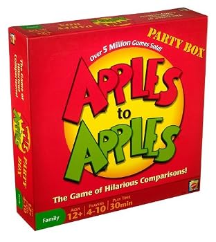 Apples to Apples Party Box - The Game of Hilarious Comparisons (Family Edition)