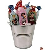 12 French Alsace & Guignol Costumed Lollipops ~ flowers in the bucket