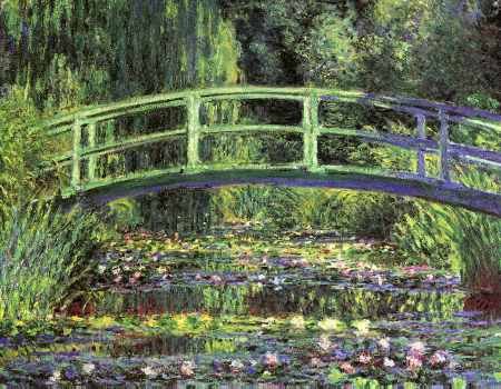 Claude Monet (Japanese Bridge) Art Poster Print - 24