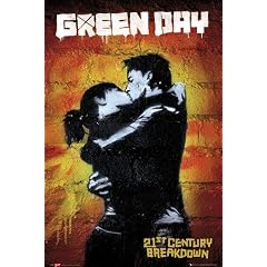 1art1 44985 Green Day - 21st Century Break-Down Poster (91 x 61 cm)