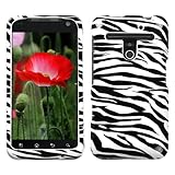 Black/ White Zebra Hard Protector Case Cover For LG Revolution VS910