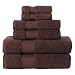 Contemporary 6-pc. Towel Set - Chippendale Brown Image