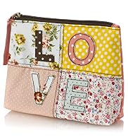 Love Patchwork Cosmetic Purse