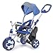 Little Tikes Fold 'n Go 4-in-1 Trike, Blue/Grey