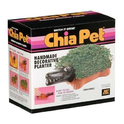 Chia Pet Handmade Decorative Planter- Crocodile