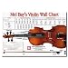 Violin Wall Chart by Martin Norgaard