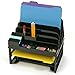 Officemate Side Load Sorter and Organizers with Two Letter Trays, Black (22155)