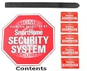 Trademark 72-52387 GE Security Yard Sign with Stake and 5 Window Stickers