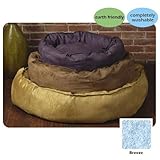 Big Shrimpy Nest Dog Bed - SMALL (26x28) Fleece/Breeze
